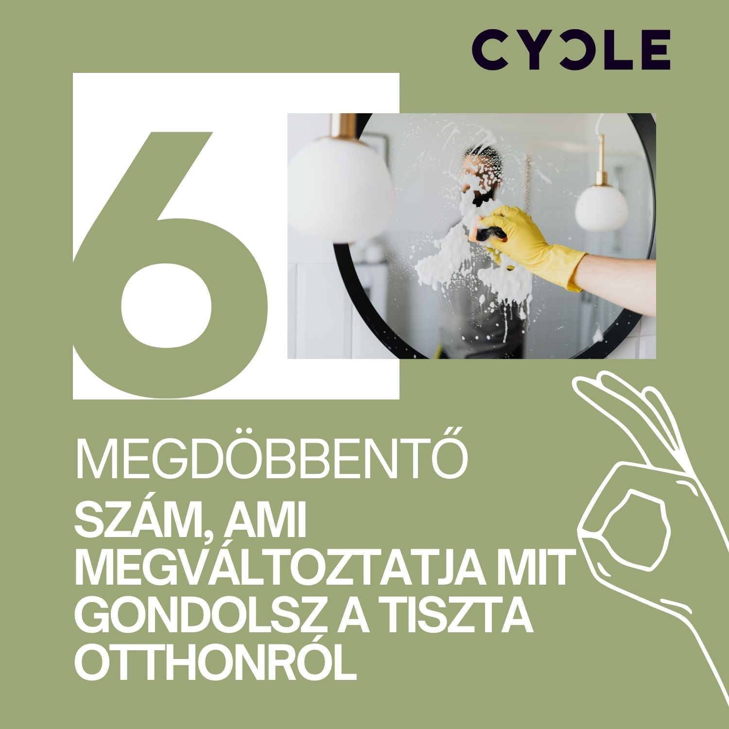 6 megdöbbentő szám, ami megváltoztatja, mit gondolsz a tiszta otthonról - CYCLE Öko tisztítószerek