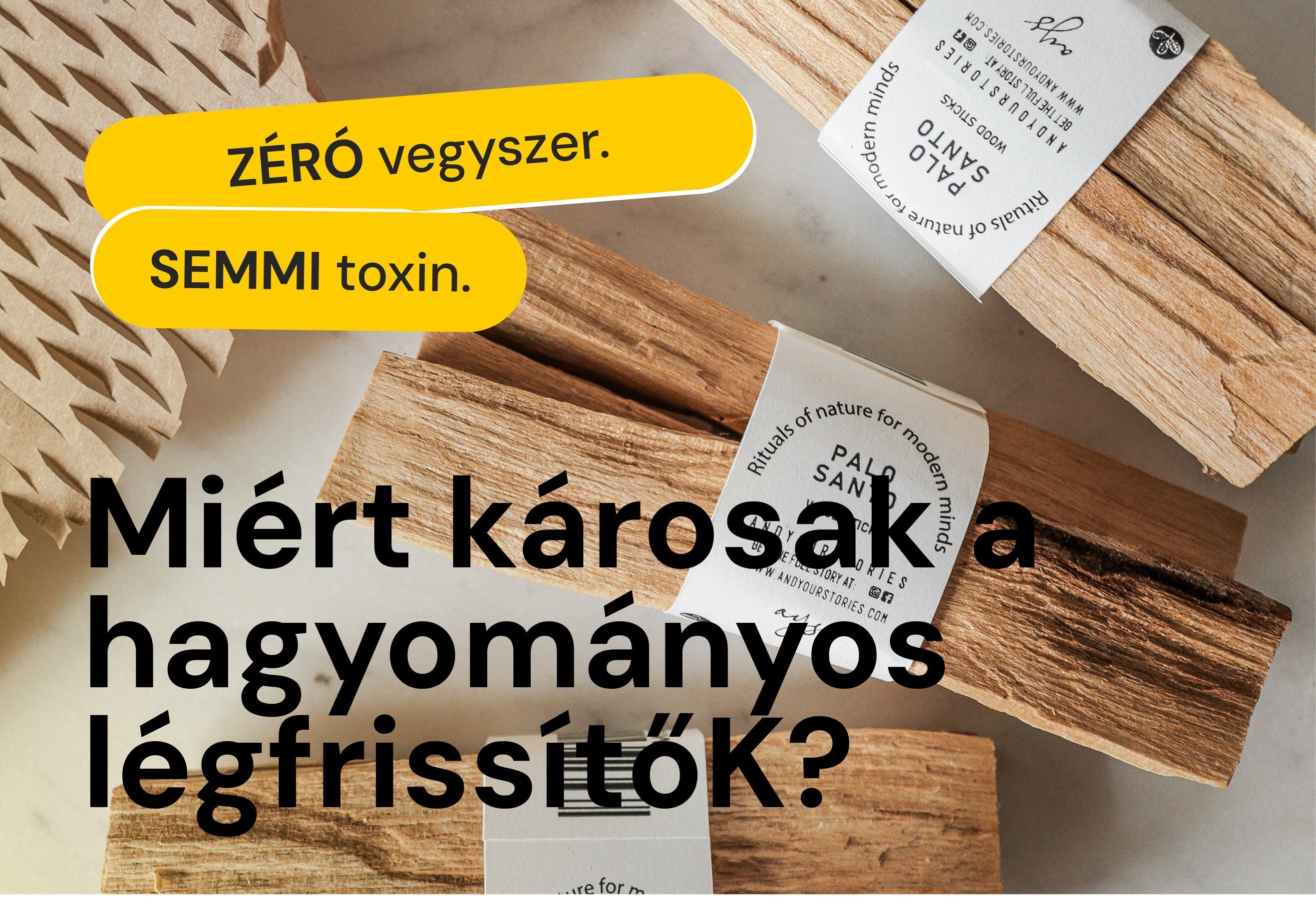 Természetes otthonillat: Miért válaszd a Szójagyertyát, a Zsálya füstölőt és a Palo Santo fát a vegyszeres légfrissítők helyett?