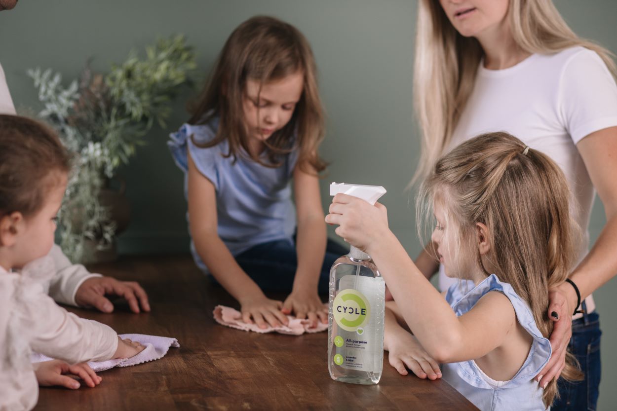 How to get the kids involved in cleaning - CYCLE Eco Cleaners