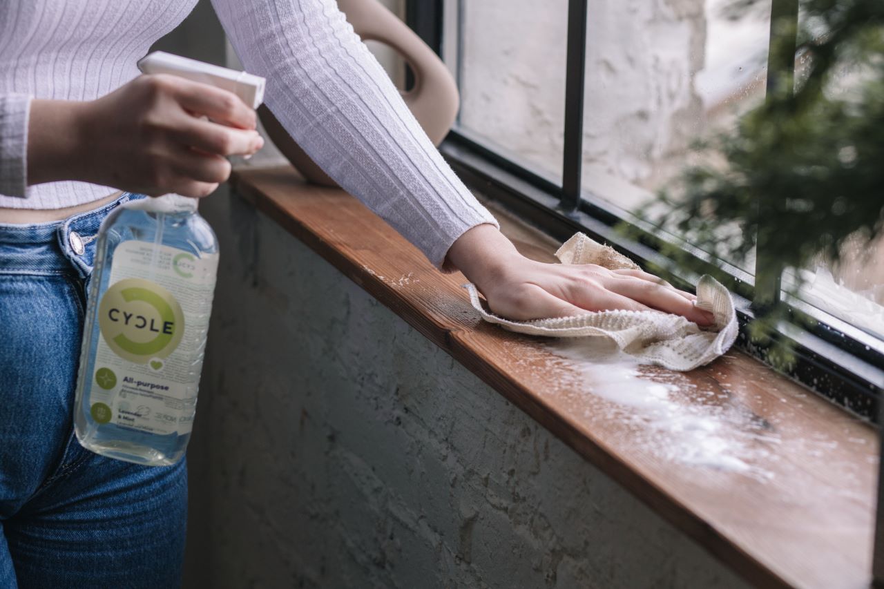 They have already tested CYCLE cleaning products - CYCLE Eco Cleaners