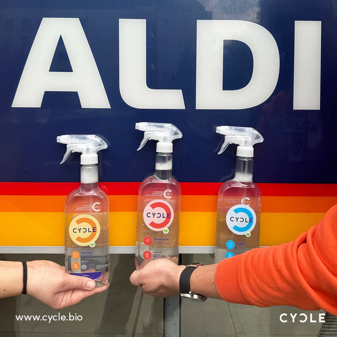 A CYCLE termékek szeptember 29-től elérhetőek az ALDI üzleteiben - CYCLE Öko tisztítószerek