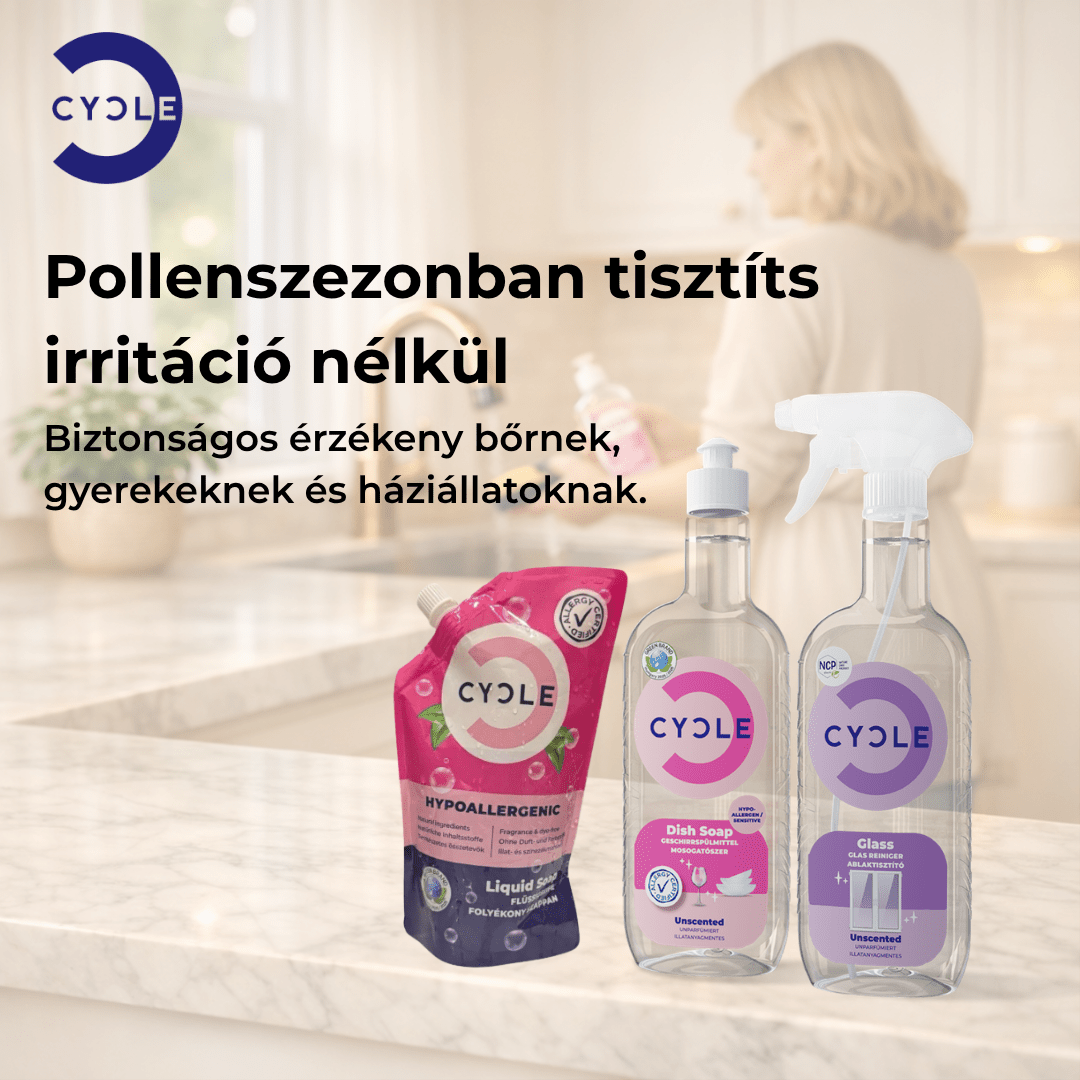 Hipoallergén tisztítószerek: mit jelent valójában a címke? - CYCLE
