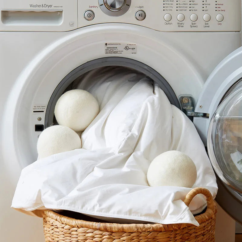 Pure wool dryer balls 6 pcs XL