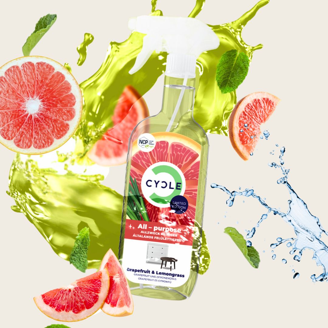 Nyár illatú általános felülettisztító - grépfrút és citromfű illattal - 500 ml