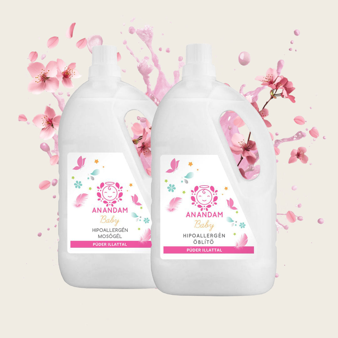 Extended family hypoallergenic wash kit - for babies and sensitive people