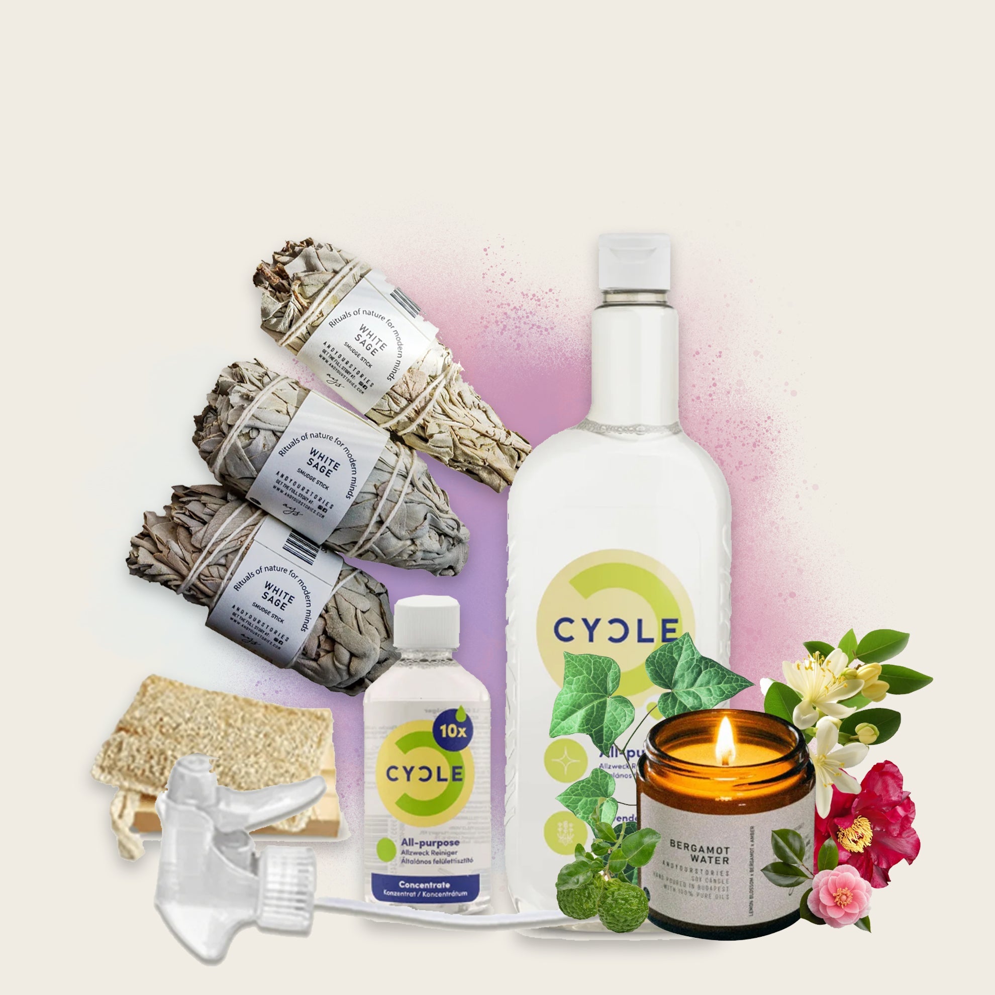 Mother's day package with bergamot fragrance - 
