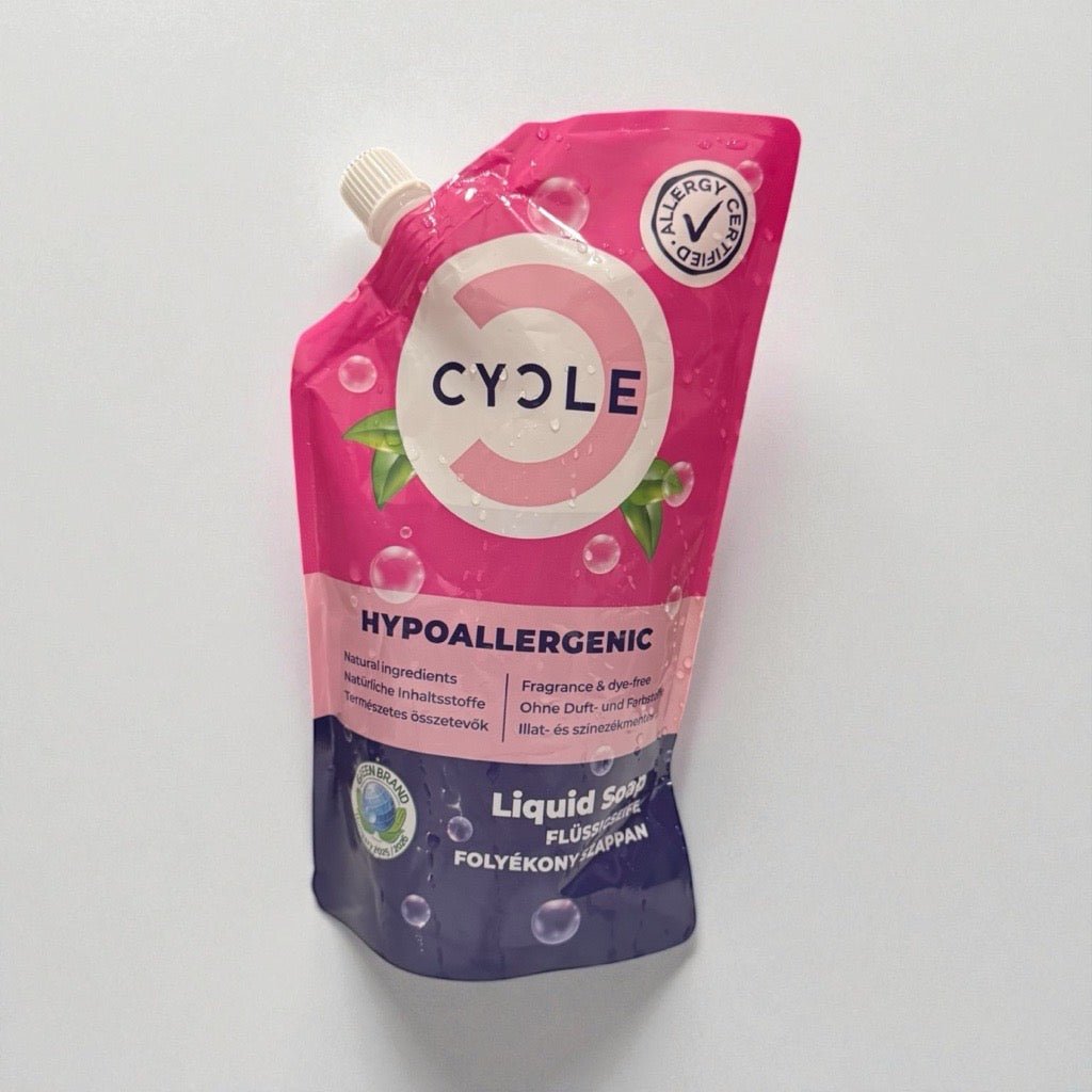 Cycle Hipoallergén Folyékony Szappan – Illatmentes szappan érzékeny bőrre - Ready To Use