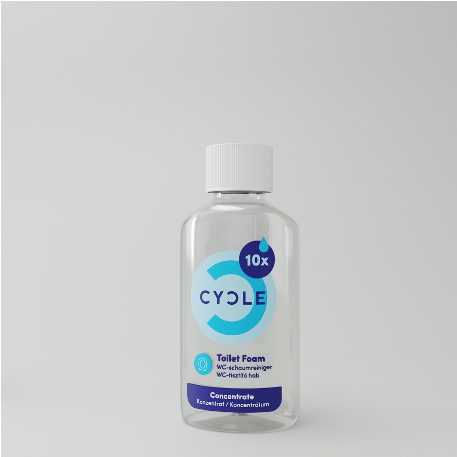 Foaming Toilet Refill 50ml = 1 Bottle Worth - CYCLE | Cleaners made Clean