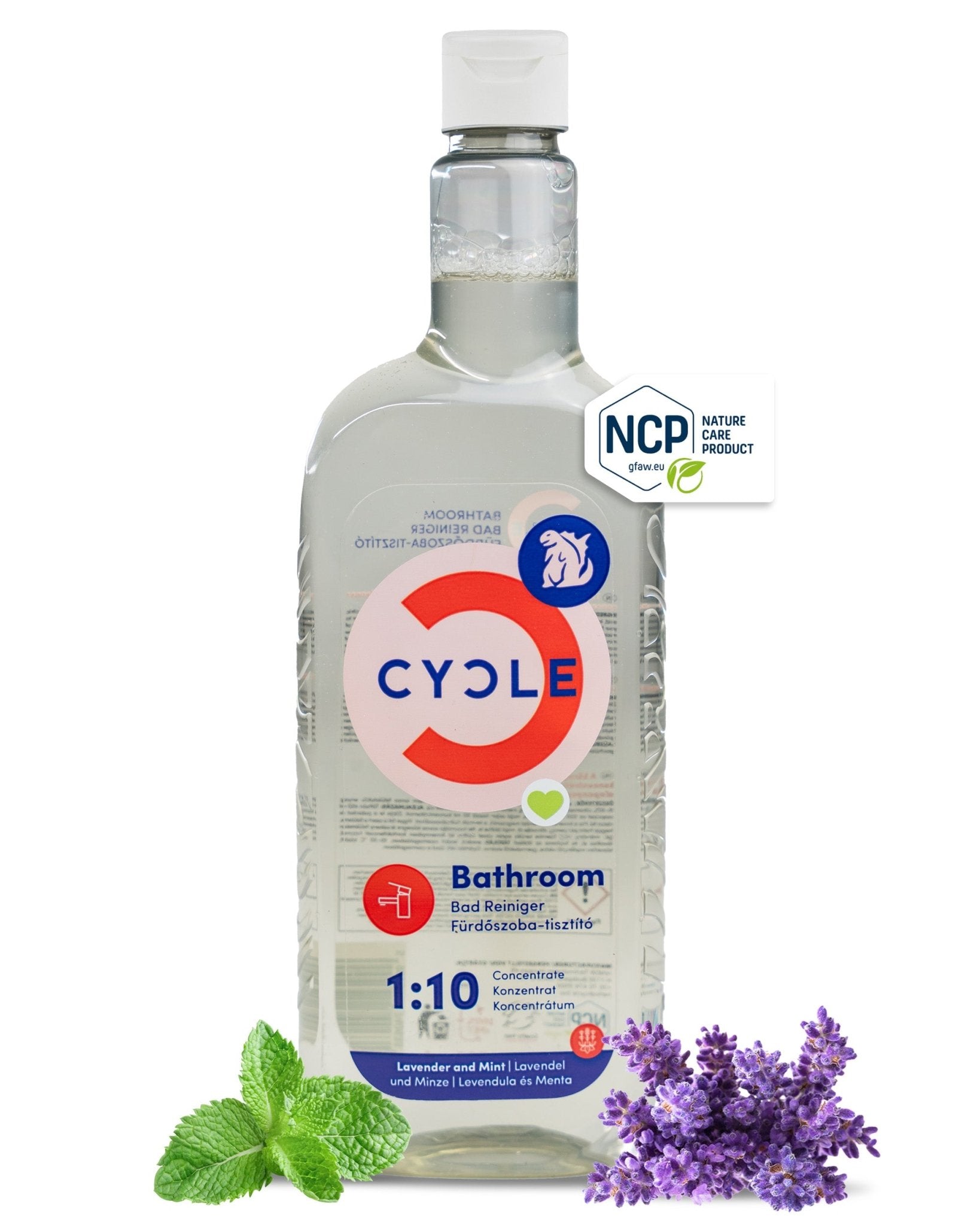 Fürdőszoba - tisztító 10X Koncentrátum 500ml - Refill 500ml