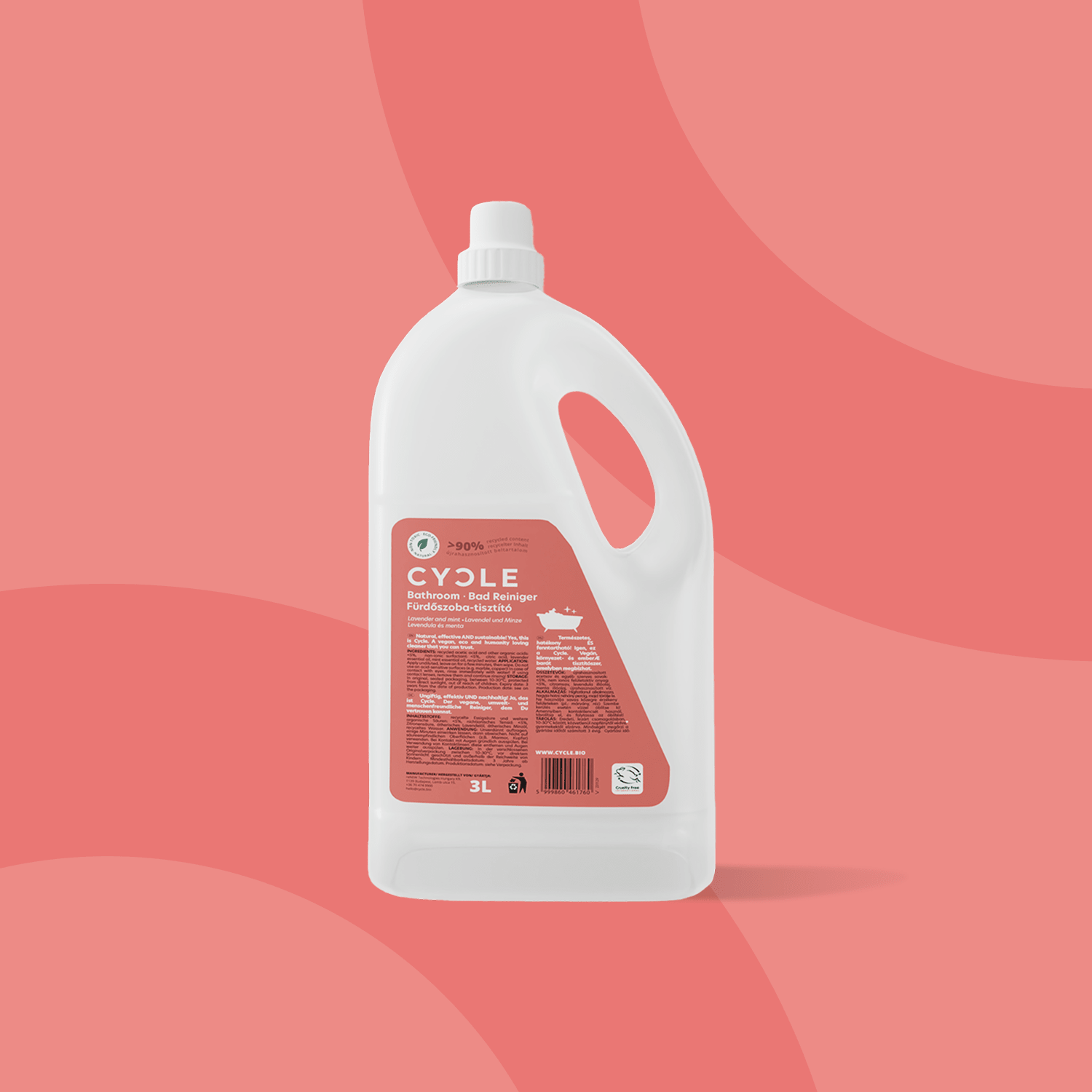 Bathroom Cleaner 3L - Ready To Use