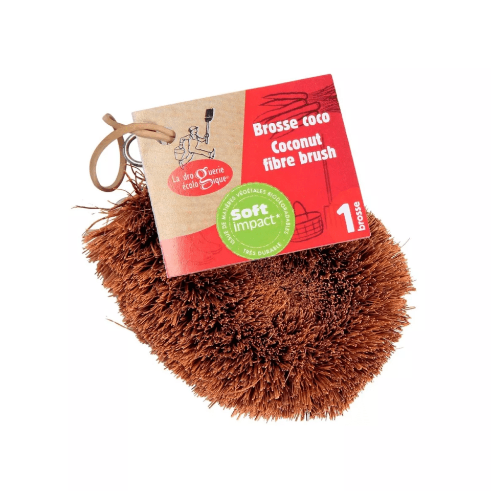 Kókuszrost mosogatókefe – biológiailag lebomló, öko konyhai kefe - 3RD PARTY PRODUCT