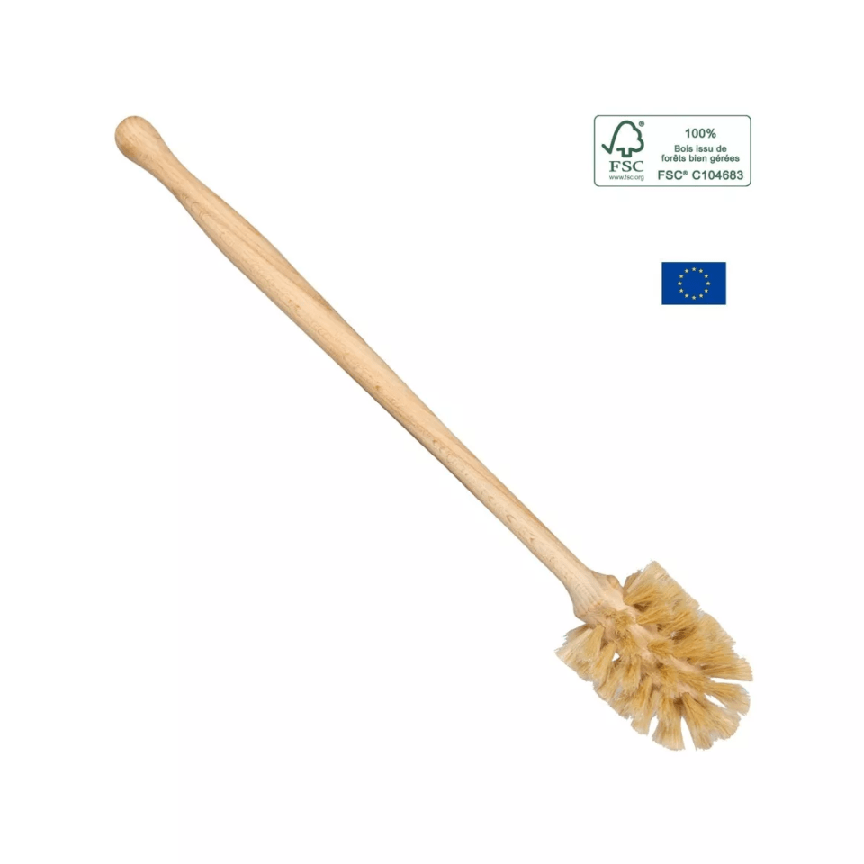 Kulacs - és palackmosó kefe – bükkfa nyéllel - 3RD PARTY PRODUCT