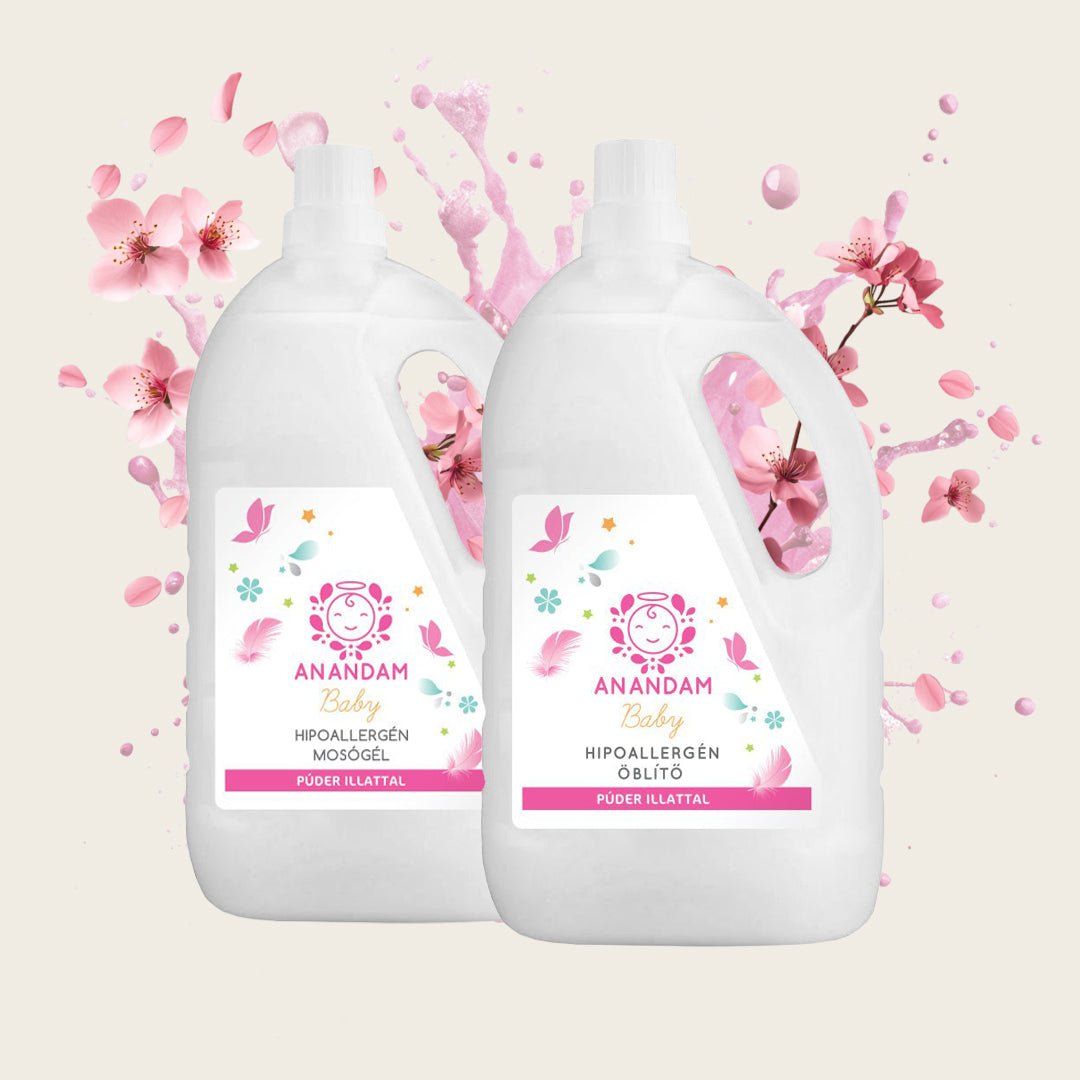 Extended family hypoallergenic wash kit - for babies and sensitive children - package
