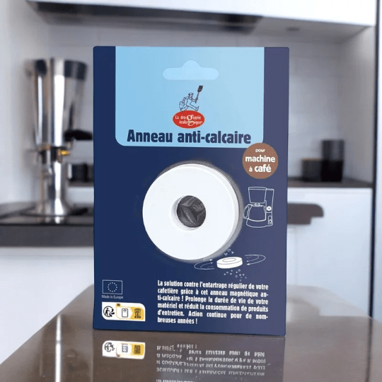 Vízkőmentesítő gyűrű kávéfőzőhöz– természetes védelem a vízkő ellen - 3RD PARTY PRODUCT
