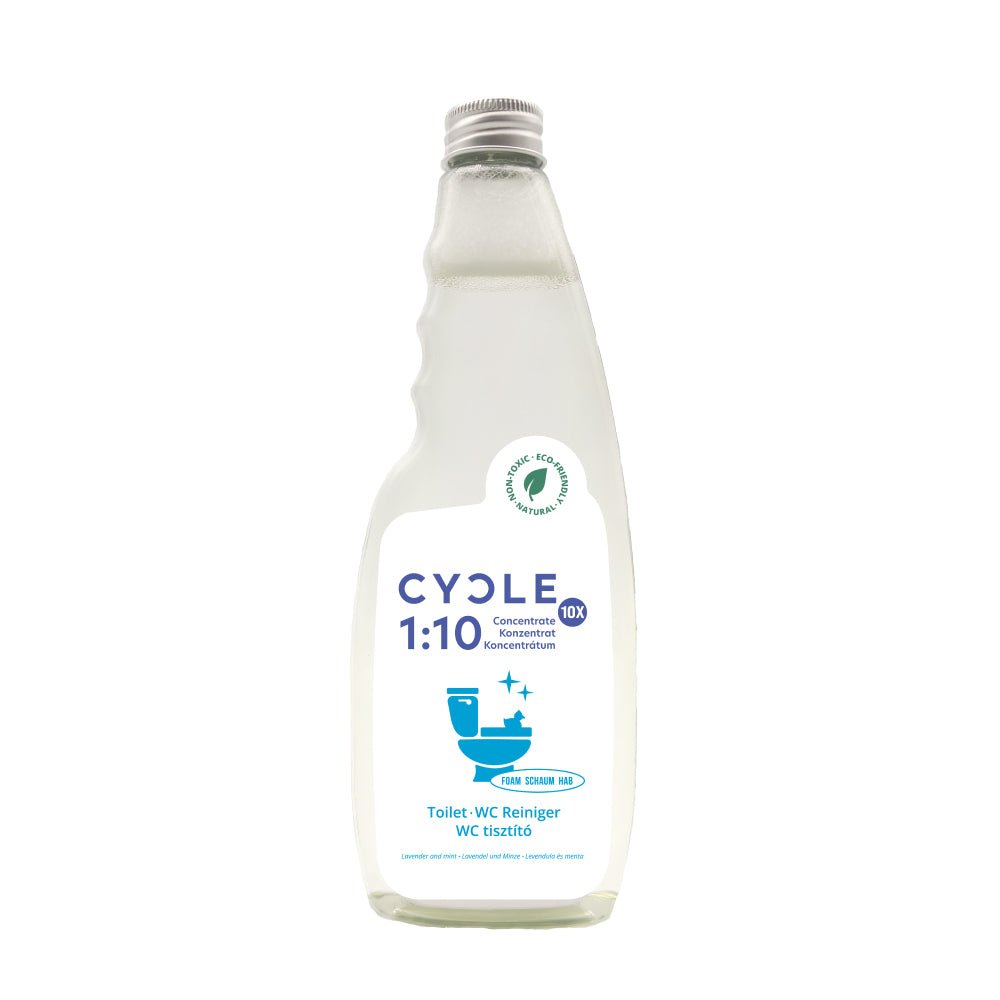 10X Eco-Friendly Foamy Toilet Cleaner Concentrate (500 ml) - CYCLE eco-friendly cleaners